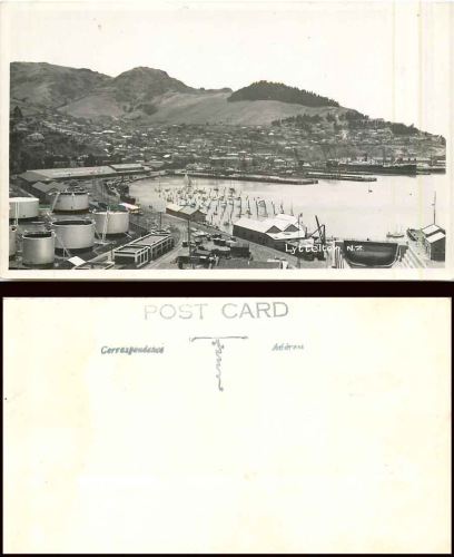 Lyttelton New Zealand * ca. 1930
