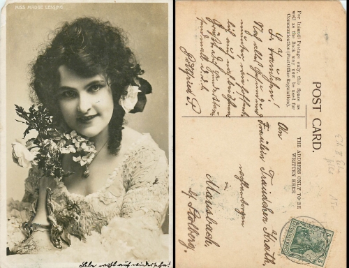 Madge Lessing o ca. 1918