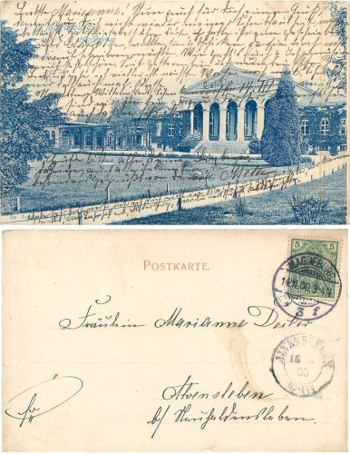 Magdeburg Herrenkrug o 14.11.1900