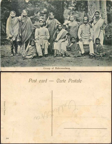 Group of Mahomedans *ca. 1920