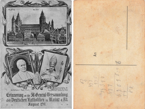 Mainz 58th General Assembly of German Catholics August 1911