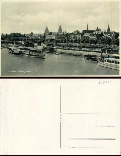 Mainz Rheindampfer * ca. 1935