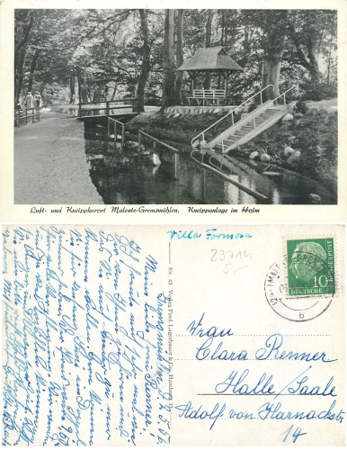 23714 Malente-Gremsmuhlen Kneippanlage o 3.5.1956
