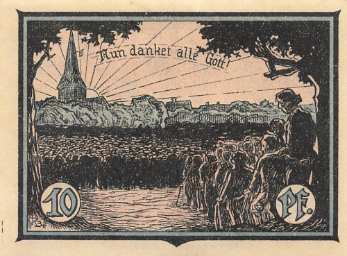 Marggrabowa Ostpreussen Notgeldschein Olecko 1920