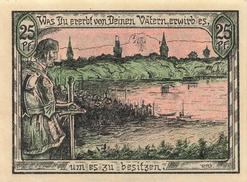 Marggrabowa Ostpreussen Notgeldschein Olecko 1920