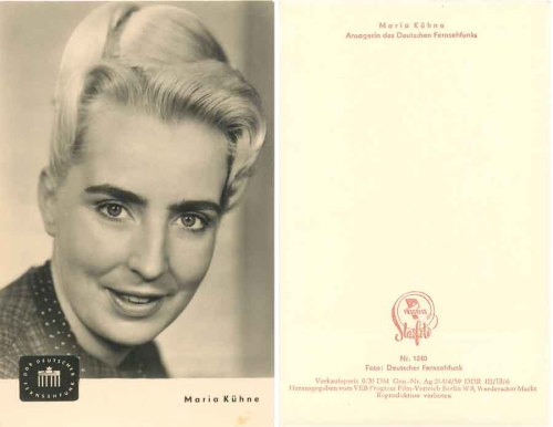 Kuehne Maria Announcer of DFF Progress, 1240