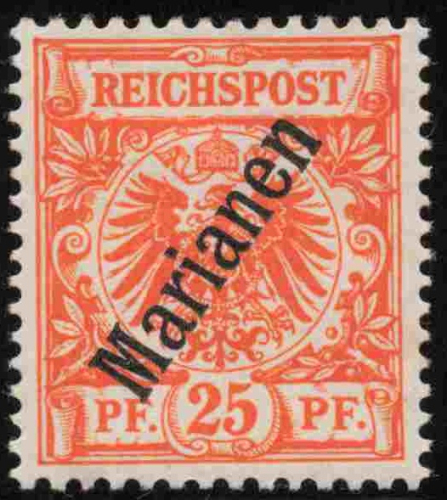 Marianen Deutsche Post Michel 5 II ** postfrisch Krone Adler