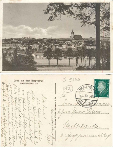 09496 Marienberg Sachsen o 12.1.1930