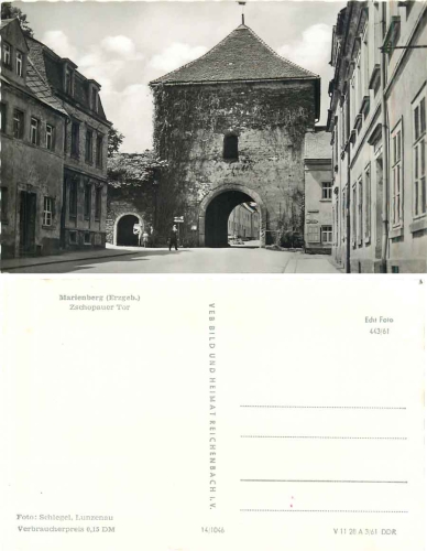 Marienberg Sachsen Zschopauer Tor * ca. 1961