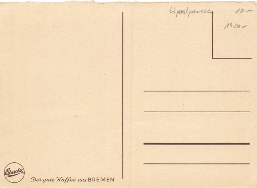 Marienburg Schloss Westpreußen Malbork Künstlerkarte F. Horst * um 1930