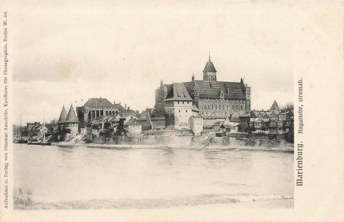 Marienburg Castle, West Prussia, Malbork * around 1900