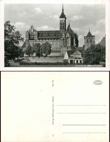 Marienburg West Prussia * approx. 1930