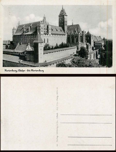 Marienburg West Prussia * around 1930