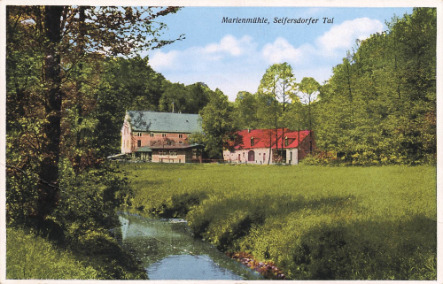 01454 Marienmuehle Seifersdorfer Tal Wachau Fritz Voigt * um 1930