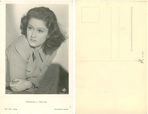 Marina von Ditmar, Film-Foto-Verlag, A 3622/1