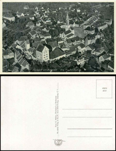 88677 Markdorf Bodensee Fliegeraufnahme * a. 1940