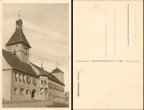 Marktredwitz Rathaus *ca. 1930