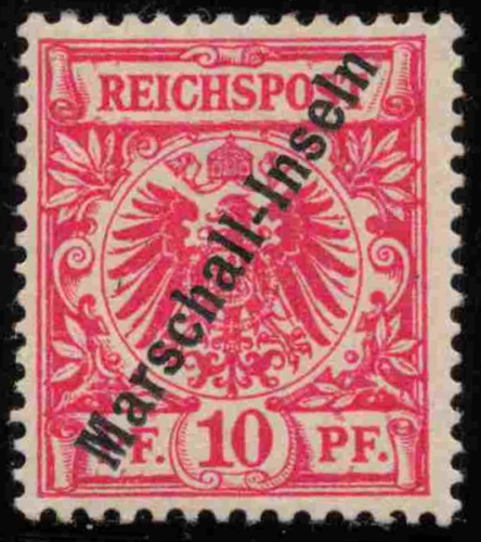 Marschall-Inseln Deutsche Post Michel 3 I * ungebraucht 