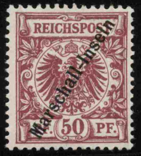 Marshall-Inseln Deutsche Post Michel 12 * ungebraucht