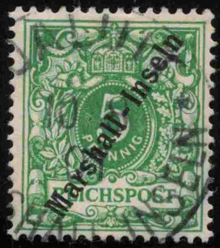 Marshall-Inseln Deutsche Post Michel 8 o gestempelt