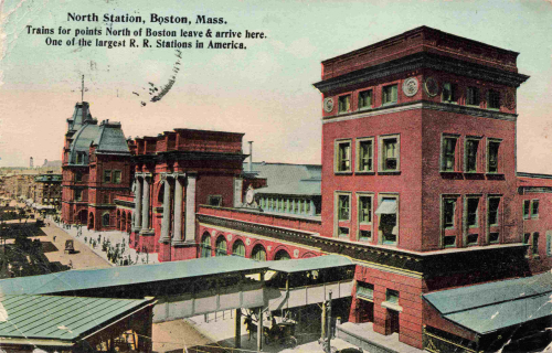 Massachusetts Boston North Station  o 26.2.1909