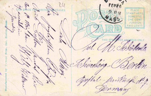 Massachusetts Boston North Station (Bahnhof) o 1909