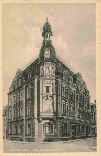 08393 Meerane Hotel Deutscher Kaiser * um 1930