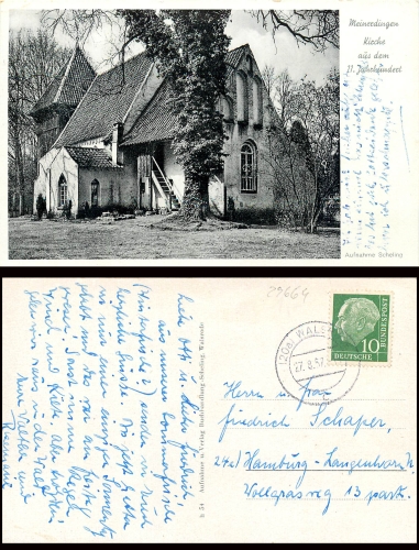 Meinerdingen, Kirche, o 27.8.57