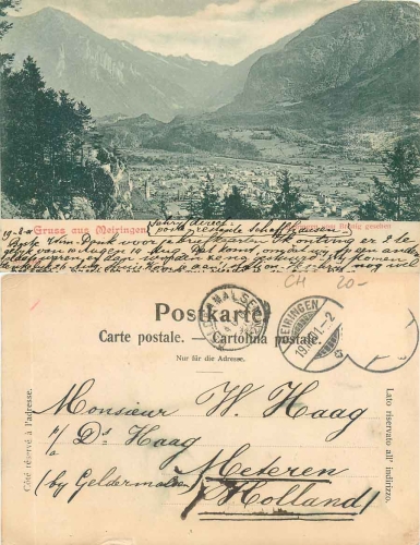Meiringen von Bruenig o 19.3.1901