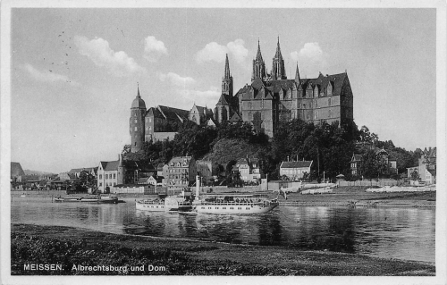 01662 Meissen Albrechtsburg und Dom o 1932