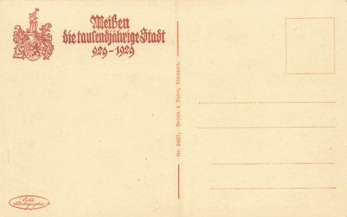 01662 Meissen Albrechtsburg Wappensaal * 1929