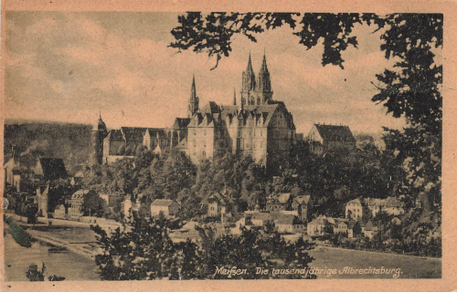 01662 Meissen Albrechtsburg o 1947