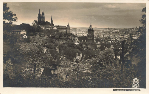 01662 Meissen Elbe * um 1930 Hahn-Foto5631