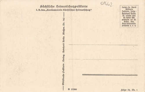 01662 Alt Meissen Frauenkirchturm * um 1930