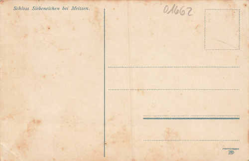 01662 Siebeneichen Meissen Schloss * um 1920