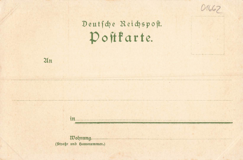 01662 Meissen  Domplatz Künstlerkarte Heinrich Kley * um 1900