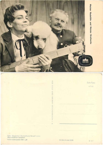 Champion eye of the needle and master stamp GDR children's television * 1963