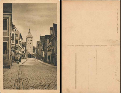 87700 Memmingen Ulmertor, * ca. 1920