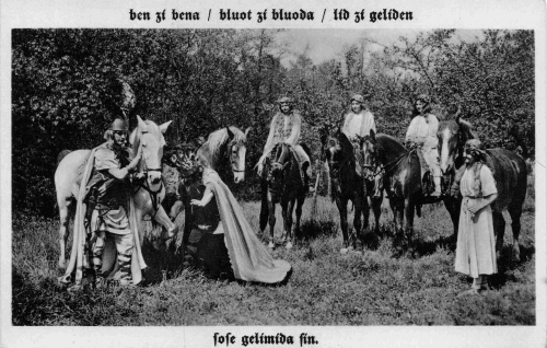 Merseburg Festpostkarte zur Jahrtausendfeier * 1933