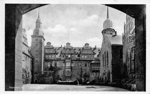 Merseburg Schlosshof o 1941