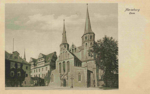 Merseburg dom gebraucht um 1930