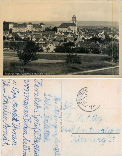88605 Meßkirch in Baden o 27.8.1950?