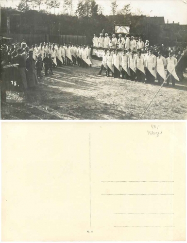 Butcher group photo of the butchers' guild * ca. 1915