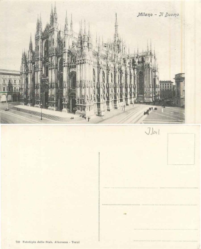 Milano, Il Duomo *ca. 1910