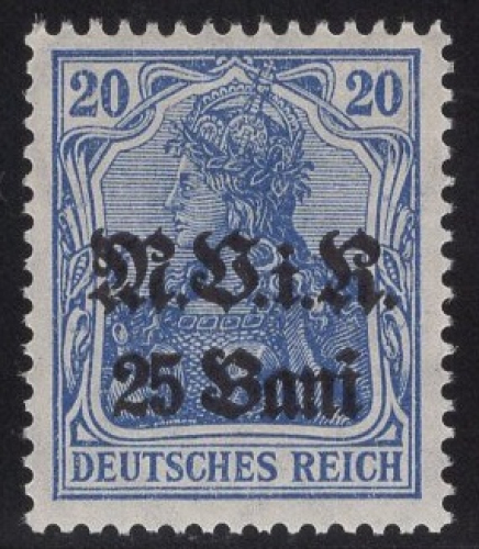 Militärverwaltung in Rumänien 1917 Michel 6 ** postfrisch Germania deutsche Besetzung 1.WK