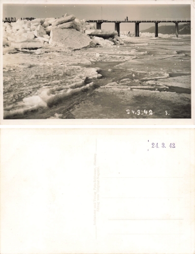 Misdroy Island of Wollin Pomerania Ice drift Miedzyzdroje * 24.3.1942