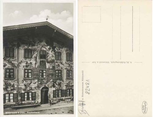 Mittenwald Isar Neunerhaus *ca. 1930
