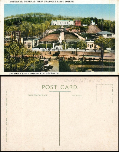 Montreal Oratoire Saint Joseph *ca.1930