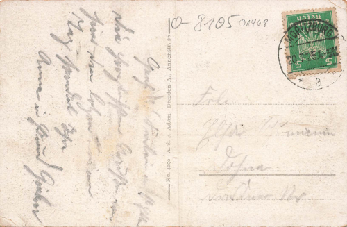 01468 Moritzburg Totalansicht o 1925