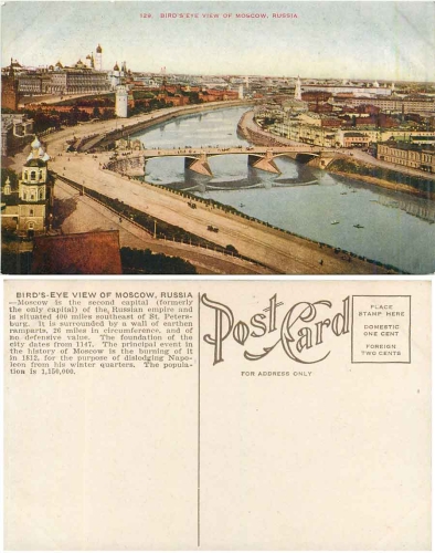 Moskau Luftansicht *ca.1910